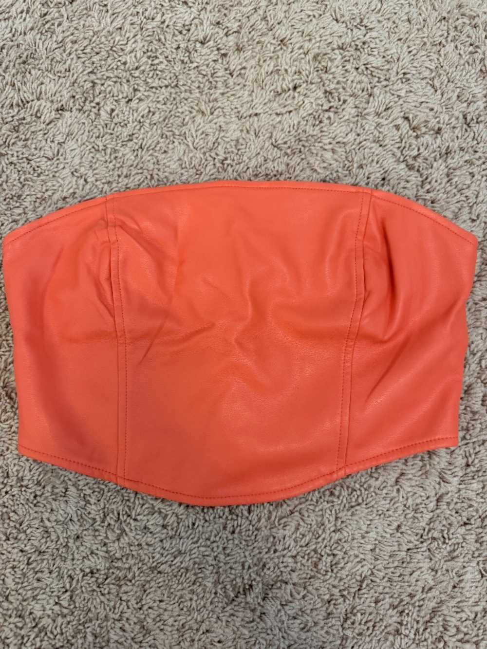 Kendall and Kylie Orange Tube Top